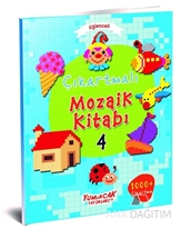 Eğlenceli Çıkartmalı Mozaik Kitabı 4