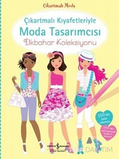 Çıkartmalı Kıyafetleriyle Moda Tasarımcısı - İlkbahar Koleksiyonu