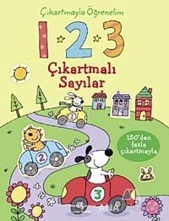 Çıkartmayla Öğrenelim 1-2-3: Çıkartmalı Sayılar