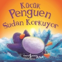 Küçük penguen sudan korkuyor