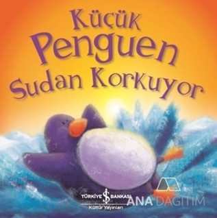 Küçük penguen sudan korkuyor