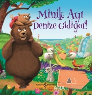 Minik ayı denize gidiyor!