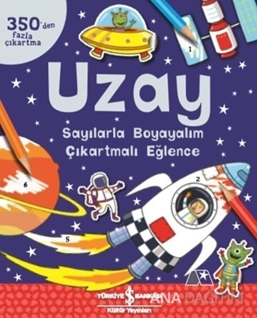 Uzay Sayılarla Boyayalım Çıkartmalı Eğlence