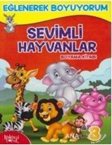 Eğlenerek Boyuyorum - Sevimli Hayvanlar