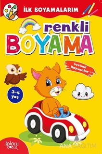 İlk Boyamalarım - Renkli Boyama - Sevimli Hayvanlar