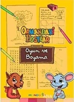 Ormandaki Dostlar Oyun ve Boyama