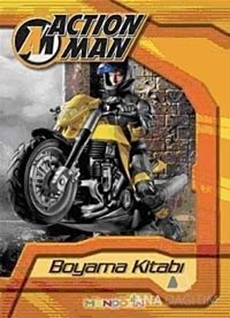 Action Man (Sarı) Boyama Kitabı