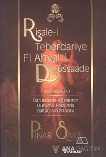 Risale-i Teberdariye Fi Ahval-i Darüssaade Derviş Abdullah