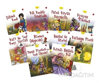 Dünya Masalları- 1 Set (10 Kitap)