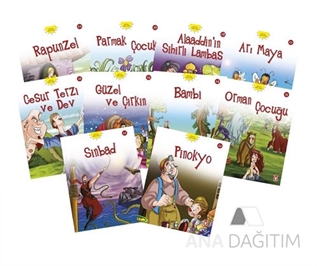 Dünya Masalları- 2 Set (10 Kitap)