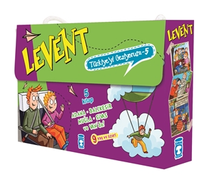 Levent Türkiyeyi Geziyorum 5 Set - (5 Kitap)