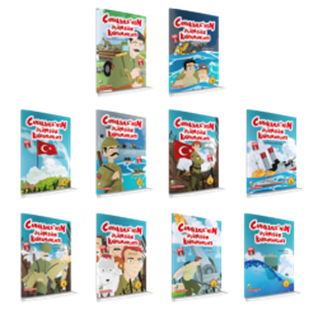 Çanakkale'nin Ölümsüz Kahramanları (10 Kitap Set)