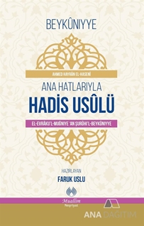 Ana Hatlarıyla Hadis Usulü