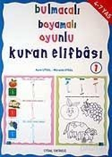 Bulmacalı Boyamalı Oyunlu Kur'an Elifbası 1 (4-7 Yaş)