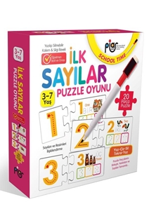 İlk Sayılar Eşleştirme-İlişkilendirme ve Puzzle Oyunu